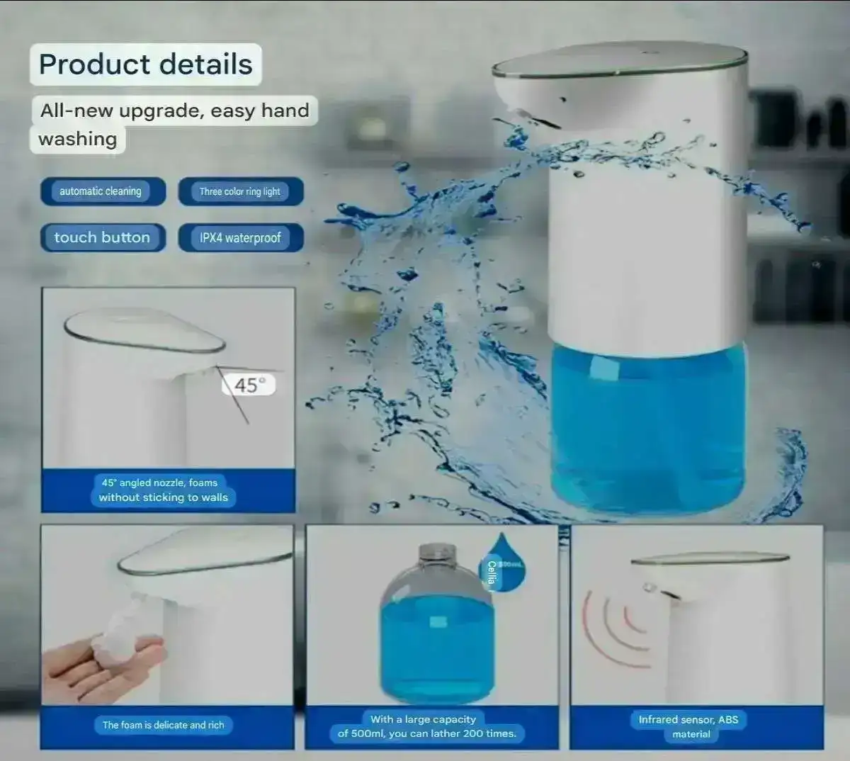 Smart sensor Hand washer