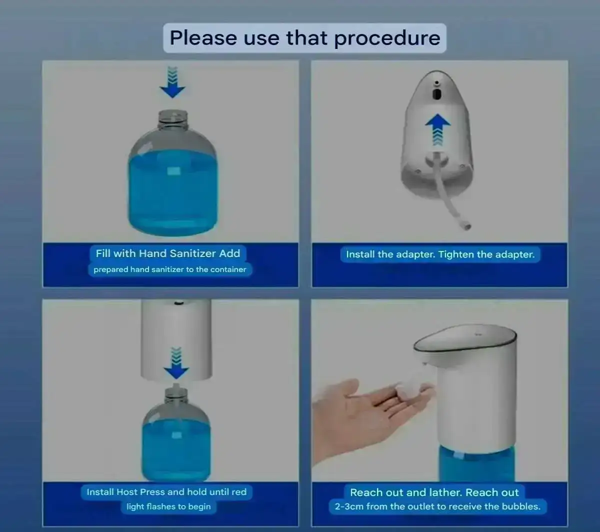 Smart sensor Hand washer